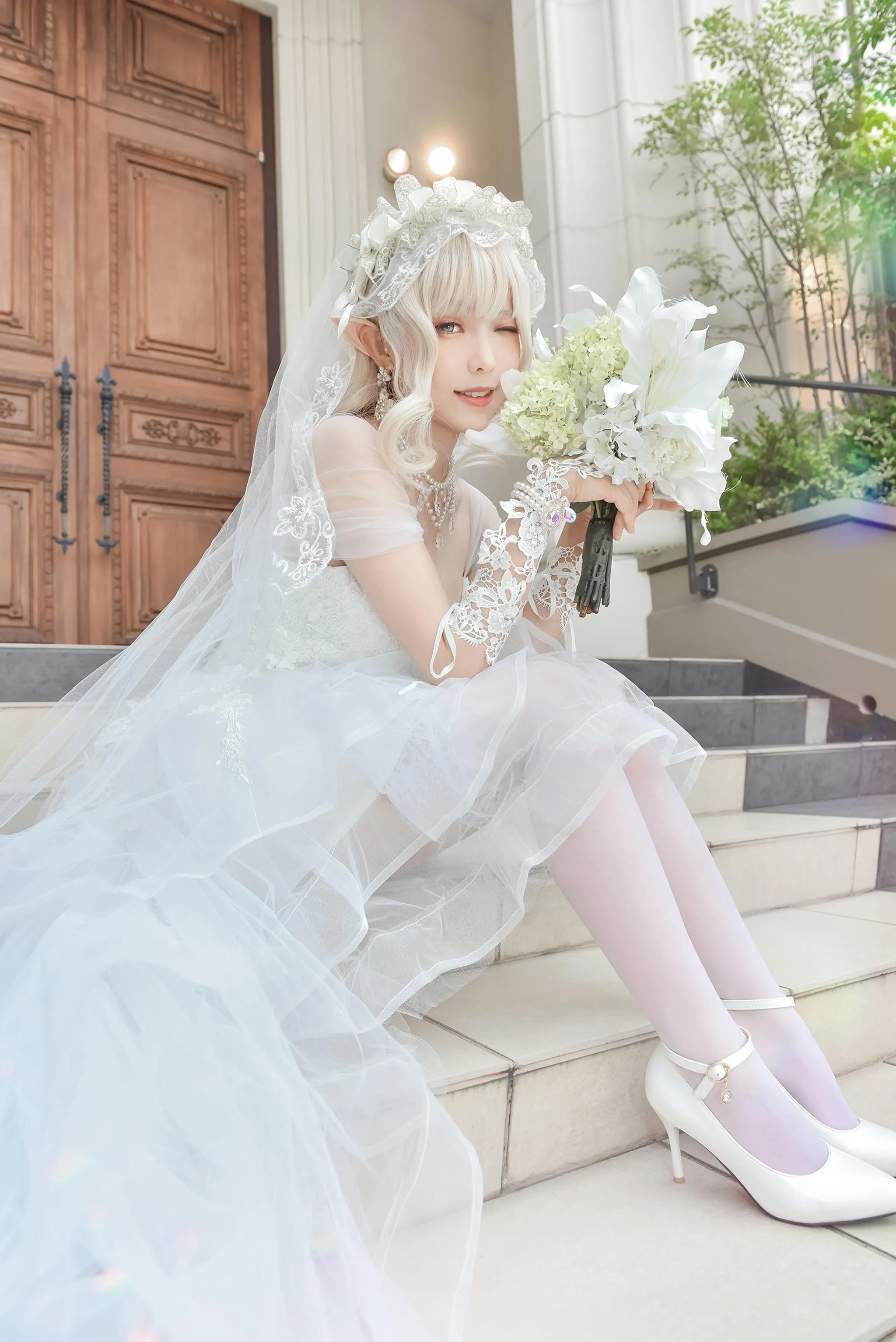 ElyEE子 – NO.87 Bride  Lingerie [65P]插图7